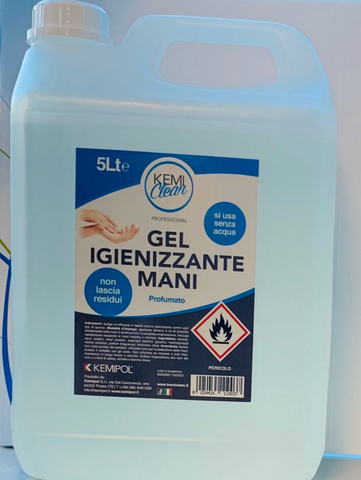 Gel igienizzante mani